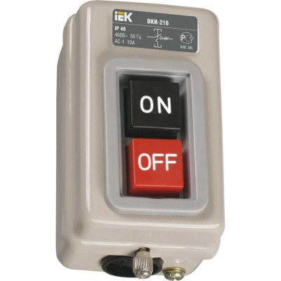 Выключатель GENERICA ВКИ-211 3Р 6А 230/400В IP40 KVK10-06-3