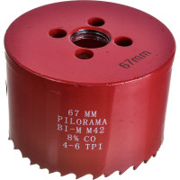 Коронка биметаллическая М42 Cobalt 8% 67 мм Pilorama 570067