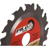 Диск пильный по дереву (125х22.23 мм; 12TPI) для УШМ Pilorama 501212