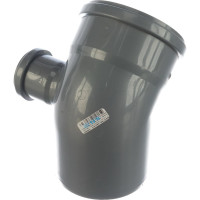 Отвод LAMMIN 110х45°, с правым патрубком 50 мм Lm35041050451