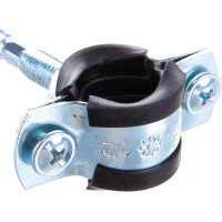 Металлический сантехнический хомут СВК 20-24, 1/2 дюйма, гайка М8, в комплекте SVK-F015М8 Н0000006624