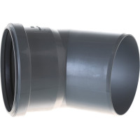 Отвод внутренней канализации LAMMIN 110х45 градусов Lm35040011045