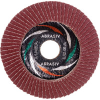 Круг лепестковый торцевой конический КЛТ2 (115х22 мм; А 80; 14А 20/Р80) ЛУГА 4603347276846