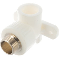 Угольник PPR LAMMIN с креплением, НР, 20х1/2" Lm31054020015