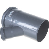 Тройник внутренней канализации LAMMIN 110х 50/45 градусов Lm35091105045