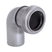 Отвод внутренней канализации LAMMIN 40х87.5 градусов Lm35040004090