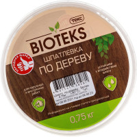 Шпатлевка по дереву Текс Bioteks Профи белая 0,75кг 700001373