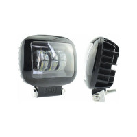 Светодиодная фара Вымпел WL-330 квадратная металлический корпус, LENS, 3 LED, 45W 5204