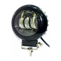 Светодиодная фара Вымпел WL-430 круглая металлический корпус, LENS, 3 LED, 45W 5209