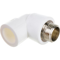 Угольник LAMMIN PPR комбинированный, НР 20х1/2" Lm31051020015
