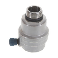 Автоматический воздухоотводчик STOUT боковой выпуск, наружная резьба 1/2", никель, уплотнительное кольцо NBR SVS-1012-000015 RG008UB792F2ET