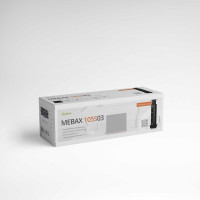 Выдвижная встраиваемая розетка Mebax 105S 3 секции Чёрный Механический d60мм , 00-00000835