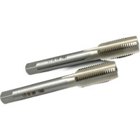 Дюймовый метчик TORNERI UNF 1/2" 20 нитей Р6М5 комплект из 2-х штук 035391