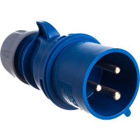 Кабельная вилка PCE 32А 220V 1P+N+E IP44 023-6
