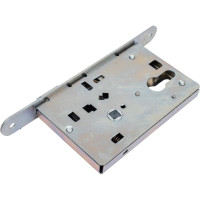 Врезной замок ЗЕНИТ Омега-ЗВ4.2.02 коричневый эконом 23113