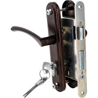 Врезной замок ЗЕНИТ Омега-ЗВ7 медь 19434