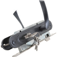 Врезной замок ЗЕНИТ ЗВ4-85.3 серебро 28019