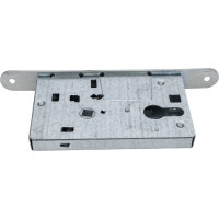 Врезной замок ЗЕНИТ Омега-ЗВ4.2.01 серебро 20738