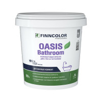 Краска для влажных помещений Finncolor OASIS BATHROOM A п/мат 0,9л 700009647