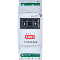Реле времени Реле и Автоматика, ВЛ-6-III M1 0,1с-999ч, 24-220В 50Гц, пост A8222-34126114