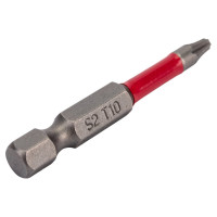 Бита Torx (10 шт; T10; 50 мм; 1/4") Quadro Torsion 431050