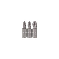 Набор бит №2 (3 шт; 25 мм; PZ1/PZ2/PZ3) Quadro Torsion 490002
