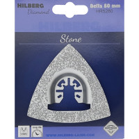 Полотно алмазное зачистное по керамике и камню Hilberg Stone Delta Vc-M 80 мм HR5280