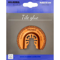 Полотно отрезное по плиточному клею Hilberg Tile Glue Radial WC 65 мм HR2165