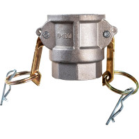 Камлок соединение типа D (1"; розетка; внутренняя резьба BSP; алюминий) TITAN LOCK TL100DAL