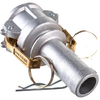 Камлок cоединение типа С (1"; розетка с хвостовиком; алюминий) TITAN LOCK TL100CAL