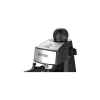 Кофеварка Centek Steel/Black эспрессо, капучинатор, 800Вт, 240мл, 3.5 Бар CT-1160