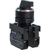 Переключатель Emas серия B, 2-0-1, с фиксацией, 2НО, 250В AC, 4 А B101S30