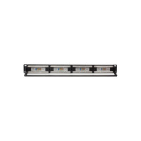 Патч-панель SUPRLAN, 19", 24хRJ-45, UTP, Cat.5e, 1U 10-0403
