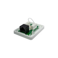 Компьютерная розетка SUPRLAN 8P8C /RJ-45/, UTP, Cat.5e, 1 порт 10-0307