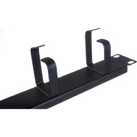 Кабельный организатор SUPRLAN 1U 19" металлический 05-0407