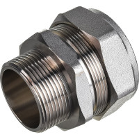 Муфта Lavita труба-нар. резьба, усиленный V/S 40х1 1/2 никель