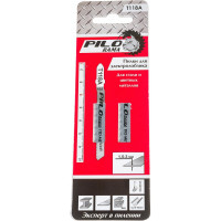 Пилки (2 шт; HSS; 21 TPI; 75x50 мм; h=1.5-3 мм) для лобзика T118A Pilorama 541181