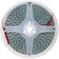 Лента светодиодная General Lighting Systems GLS-2835-120-9,6-12-IP65-6, 5 метров, 9,6Вт/м, 12В, SMD2835, 8мм, 120 диодов/м, 7Лм/чип, IP65, 6500К - холодный белый 501510
