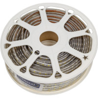 Лента светодиодная General Lighting Systems, GLS-5050-60-14.4-220-IP67-6 600Лм/м 14,4Вт/м 60диод/м 220В 6,5мм IP67 6500K-холодно-белый катушка 50м 504715
