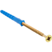 Набор крепления плинтусов VIPкрепеж 6/60 дюбель ежик 16шт/16шт 23010 VIP