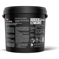 Краска для стен и потолков OLSTA Wall&ceiling БАЗА A 0.9 л OWCA-09