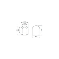 Сиденье для унитаза VITRA S50 микролифт 72-003-309
