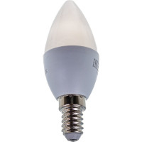 Светодиодная лампа Eurolux LL-E-C37-6W-230-2,7K-E14/свеча, 6Вт, теплый белый, Е14 76/2/2