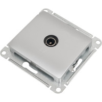 Розетка оконечная Systeme Electric (Schneider Electric) GLOSSA TV 1DB, АЛЮМИНИЙ GSL000391