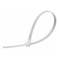 Нейлоновый многоразовый хомут STEKKER 8x300 мм, белый, NYCT80-300 39084