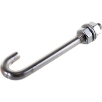 Крюк-болт ЕВРОПАРТНЕР М8х90 нержав.сталь 1 шт. G2 0123 2