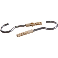 Крюк-шуруп ЕВРОПАРТНЕР 4,1 х 16/50 нержав.сталь 2 шт. G2 0567 1