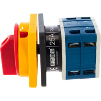 Двухпозиционный трехфазный переключатель Emas 0-1 25А, 400В . PSA025AK341E