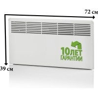 Конвектор Ensto FinnHeat, мех.термост, вилка, 750Вт EPHBM07PR