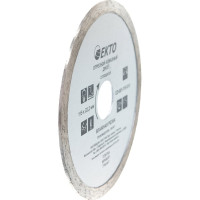 Диск алмазный отрезной сплошной (115х1.8х22.2 мм) EКТО CD-001-115-018